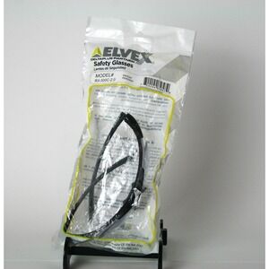 Elvex RX-500C-2.0 Safety Glasses Full Lens Magnifier 2.0 Diopter Clear Lens NEW